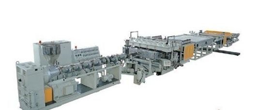 PP Hollow Grid Plastic Sheet Extrusion Line, Hollow Grid Sheet Extrusion Machine