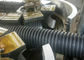 Maszyna do produkcji rur z tektury falistej z podwójną śrubą / stabilna praca wytłaczarki