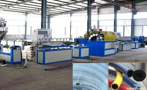 Wzmocniona maszyna do wytłaczania rur PE / PVC Wytłaczarka dwuślimakowa 30-50kg / H