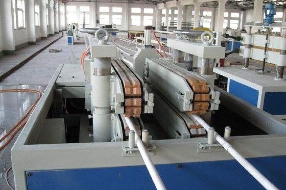 Linia do wytłaczania podwójnych rur PVC UPVC / maszyny z podwójną śrubą