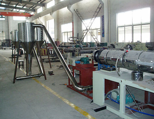 Maszyna do granulowania dwuślimakowego PVC, linia do wytłaczania granulatu na gorąco