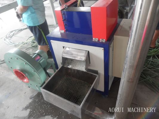 Dobra cena. SS304 100 kg / H Granulator folii z tworzywa sztucznego z pojedynczą śrubą w Internecie