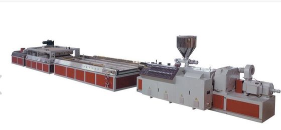 Dobra cena. Linia do produkcji profili z tworzywa sztucznego z PVC + proszkiem z wytłaczarką dwuślimakową, linią do wytłaczania kompozytów z drewna i tworzyw sztucznych w Internecie