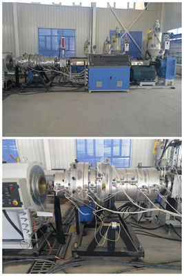 Automatyczna linia do wytłaczania rur z pojedynczą śrubą PE 16 - 63 mm