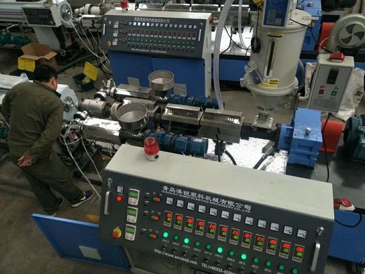 40kg / H Dia 40mm HDPE PPR Linia do wytłaczania rur z tworzyw sztucznych