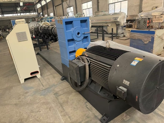 Linia wytłaczania rur plastikowych z regulatorem temperatury OMRON z formą ze stopu aluminium