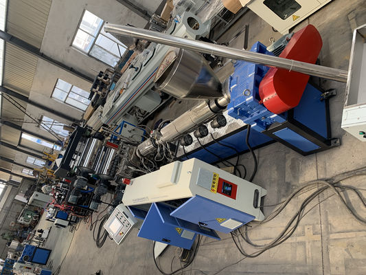 Sterowanie PLC Linia do produkcji arkuszy PVC 380V 50HZ, maszyna do produkcji płyt z tworzywa sztucznego pcv