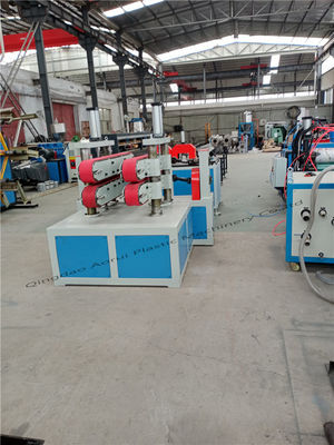 PVC Two Cavity Conduit Extrusion Line 12 - 63mm Maszyna do produkcji rury podwójnej
